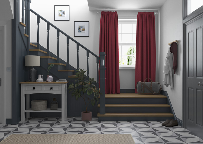 Sunningdale, Claret - Made to Measure Curtains - Image 5